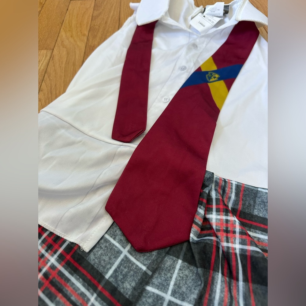 Girl’s BeetleJuice Halloween Costume Size Large - Picture 5 of 14
